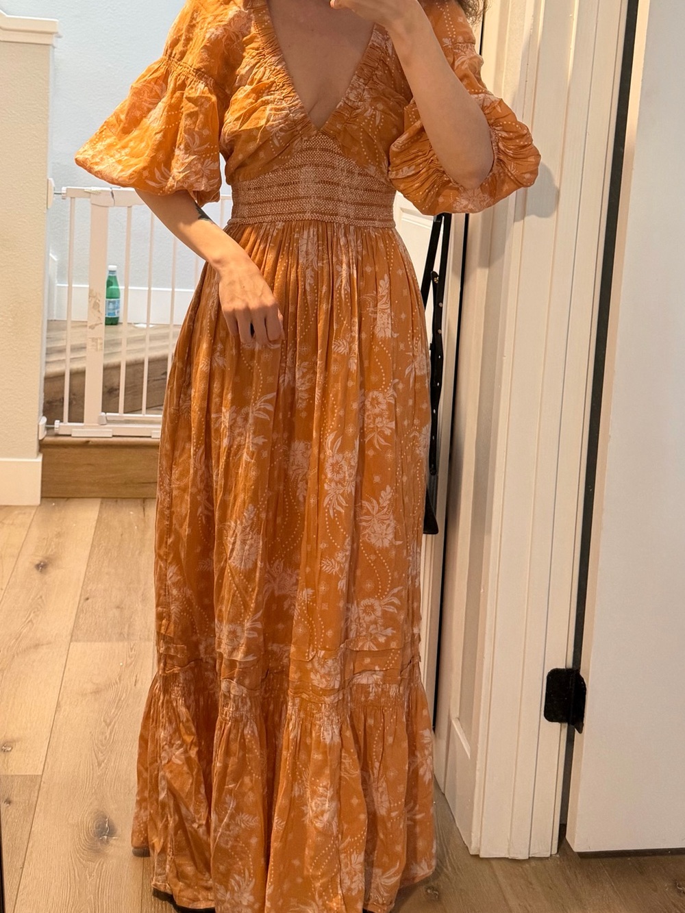 free people golden hour maxi dress cotton